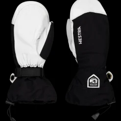 Alpine Mitten Army leather Heli ski 24/25, skivott, unisex - Skihansker - Alpine Mitten Army leather Heli ski 24/25, skivott, unisex