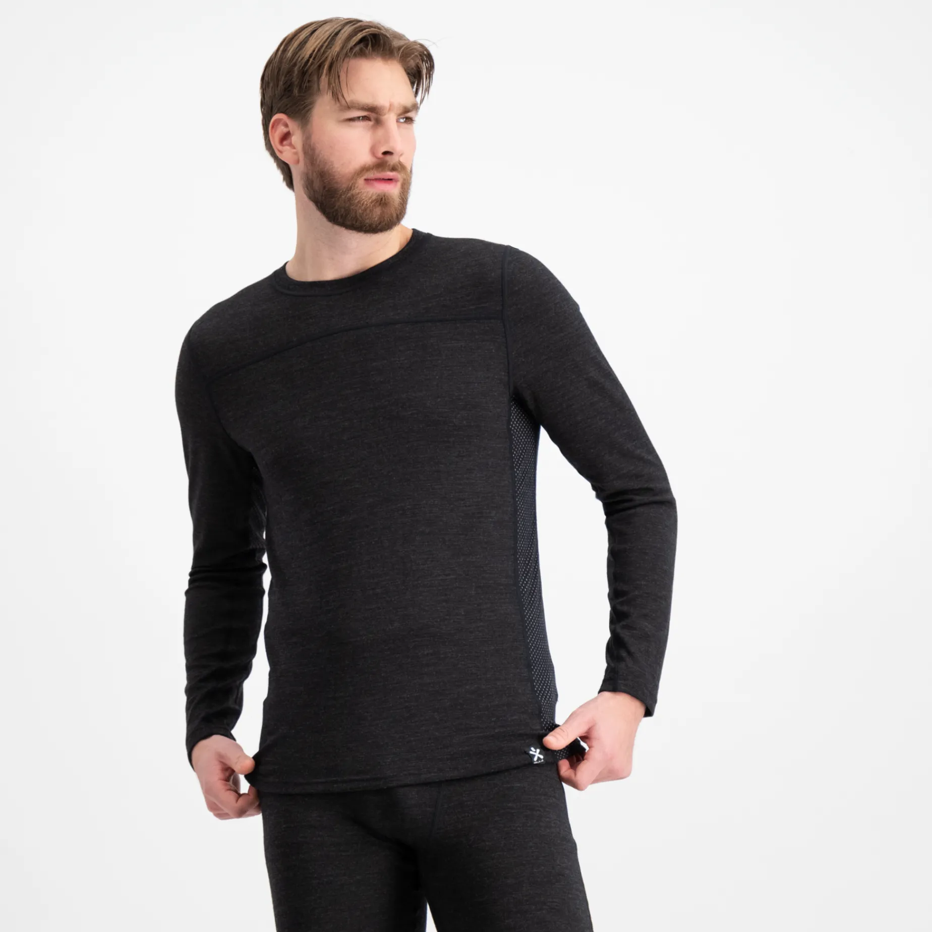 Base Crew, ulltrøye here - Ullundertøy overdel herre - Base Crew, ulltrøye here