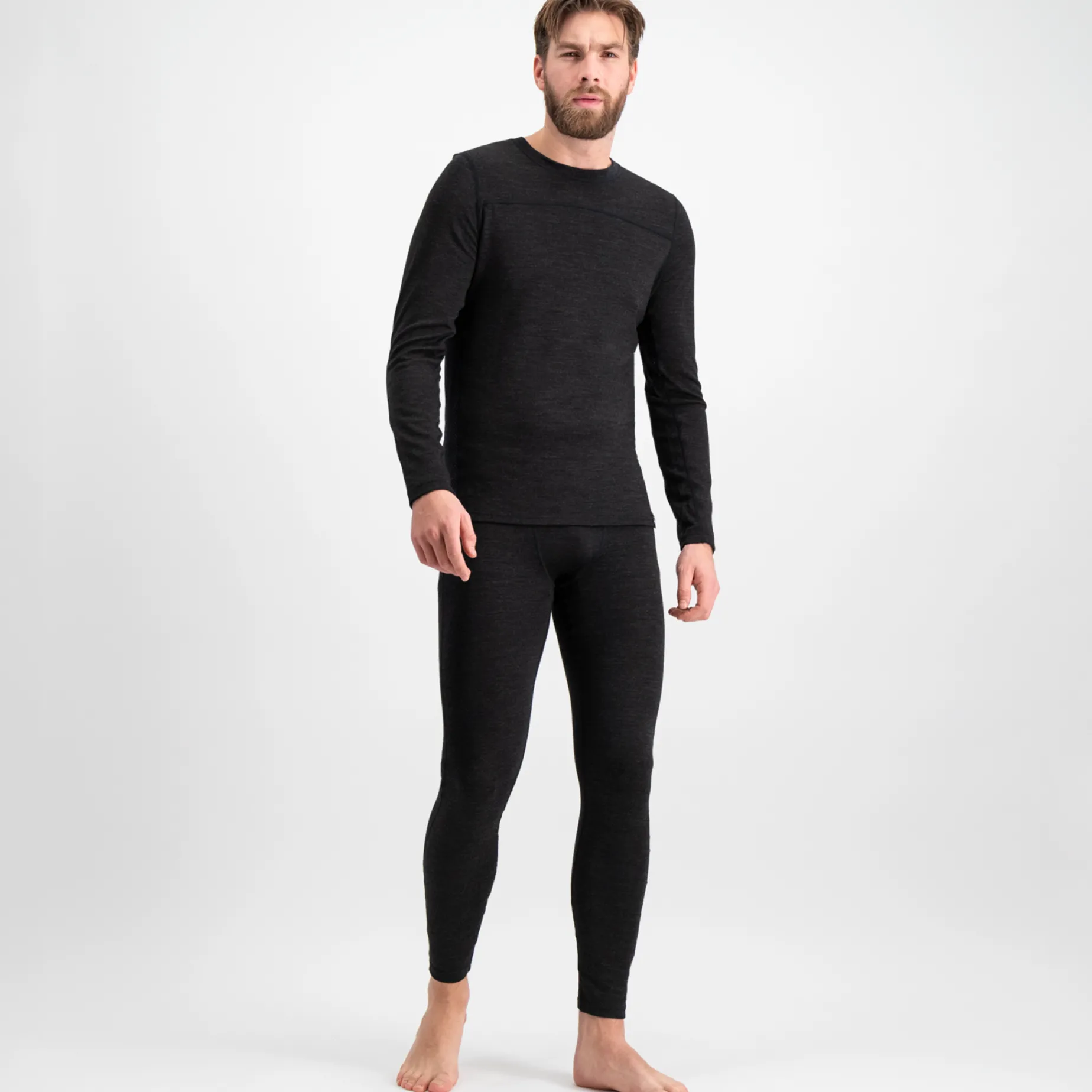 Base Crew, ulltrøye here - Ullundertøy overdel herre - Base Crew, ulltrøye here