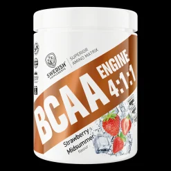 BCAA Engine 4:1:1 400g - Strawberry Midsummer, sportsdrikk - Aminosyrer - BCAA Engine 4:1:1 400g - Strawberry Midsummer, sportsdrikk