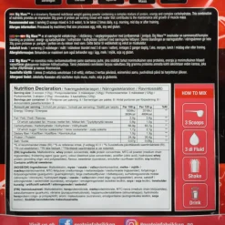 Big Mass Gainer 1kg, proteinpulver - Gainer - Big Mass Gainer 1kg, proteinpulver