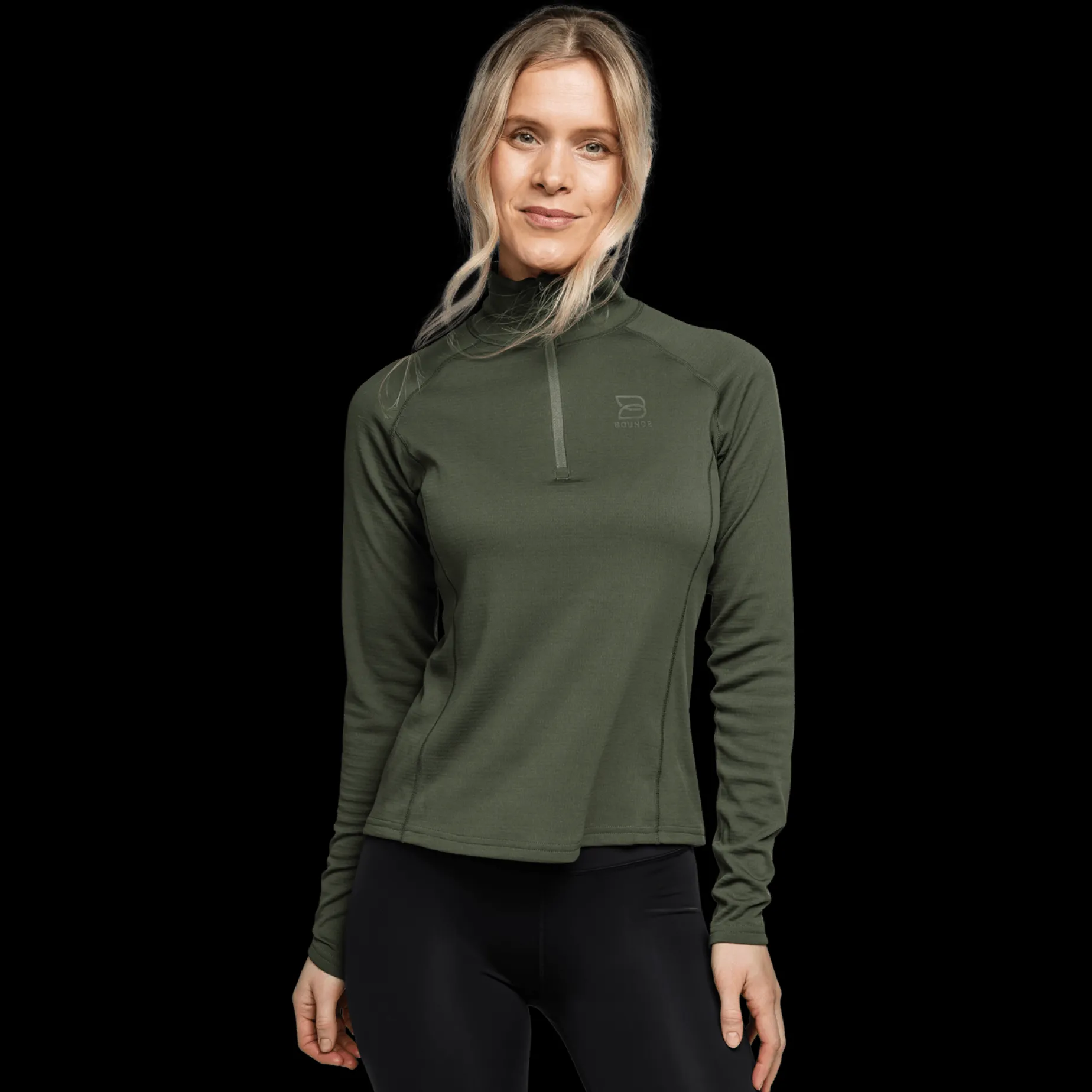 Brushed Halfzip, treningsgenser, dame - Treningsgenser - Brushed Halfzip, treningsgenser, dame