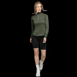 Brushed Halfzip, treningsgenser, dame - Treningsgenser - Brushed Halfzip, treningsgenser, dame