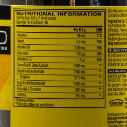 C4 Original Icy Blue Raspberry, pre-workout-pulver - Pre-Workout - C4 Original Icy Blue Raspberry, pre-workout-pulver