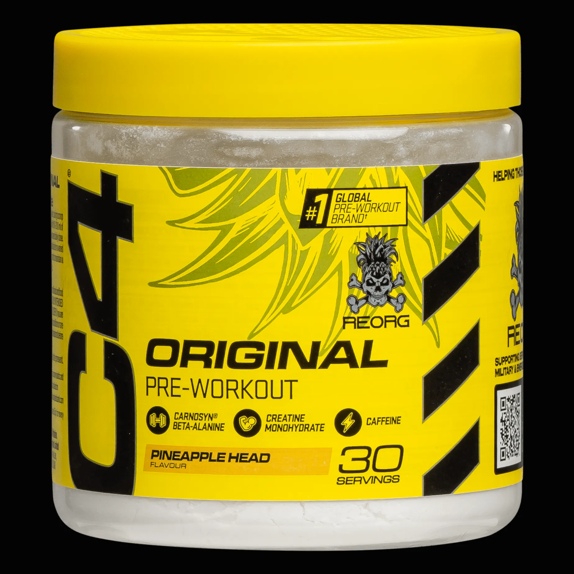 C4 Original Pineapple Head, pre-workout-pulver - Pre-Workout - C4 Original Pineapple Head, pre-workout-pulver
