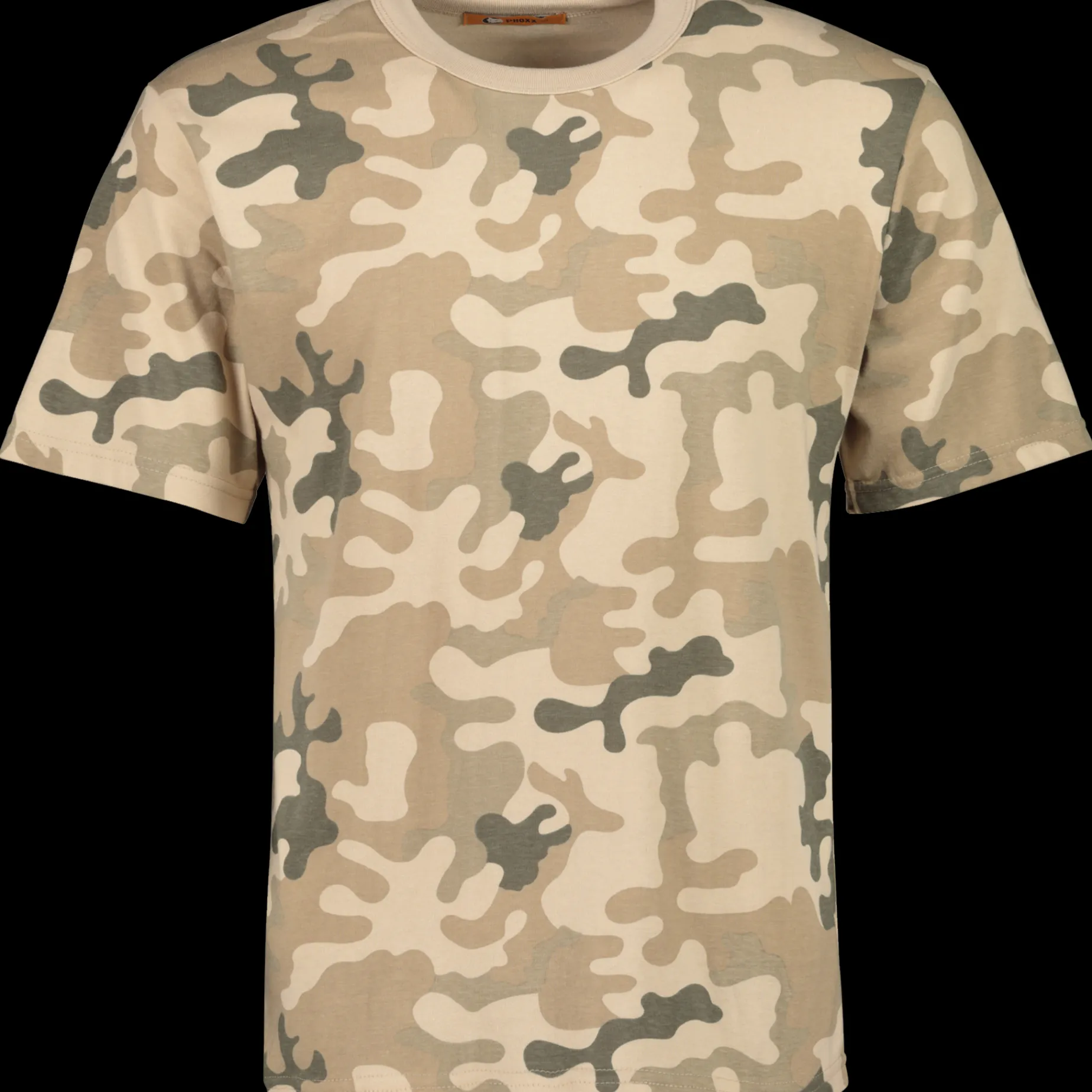 Camo T-shirt, t-skjorte, kamuflasjemønster - Skjorte - Camo T-shirt, t-skjorte, kamuflasjemønster