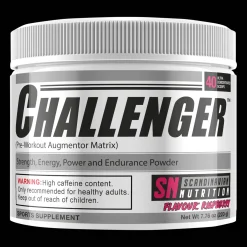 Challenger (Raspberry (220g), pre-workout-pulver - Pre-Workout - Challenger (Raspberry (220g), pre-workout-pulver