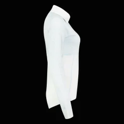 Dalen 2-layer Wool Polo Zip, ulltrøye, dame - Ullundertøy overdel dame - Dalen 2-layer Wool Polo Zip, ulltrøye, dame