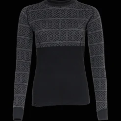 Dalen 2-layer wool Roundneck, ulltrøye, dame - Ullundertøy overdel dame - Dalen 2-layer wool Roundneck, ulltrøye, dame