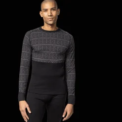 Dalen 2-layer Wool Roundneck, ulltrøye, herre - Ullundertøy overdel herre - Dalen 2-layer Wool Roundneck, ulltrøye, herre