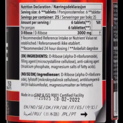 D-Ribose, kosttilskudd - Aminosyrer - D-Ribose, kosttilskudd
