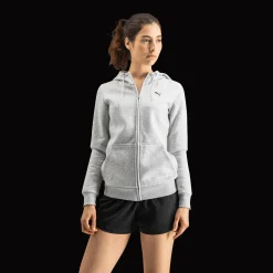 ESS Small Logo Full-Zip Hoodie FL, hettegenser dame - Collegegenser - ESS Small Logo Full-Zip Hoodie FL, hettegenser dame