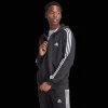Essential Fleece 3-Stripes Full Zip, hettejakke, herre - Hettegenser - Essential Fleece 3-Stripes Full Zip, hettejakke, herre