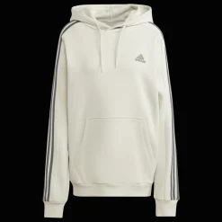 Essentials Fleece 3-Stripes Hoodie, hettegenser, herre - Hettegenser - Essentials Fleece 3-Stripes Hoodie, hettegenser, herre