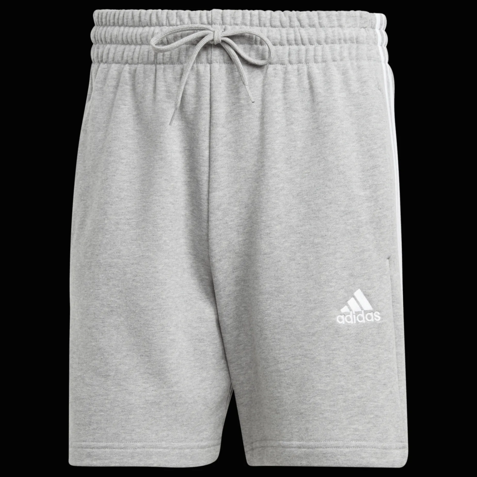 Essentials French Terry 3-Stripes Shorts, shorts, herre - Fritidsshorts - Essentials French Terry 3-Stripes Shorts, shorts, herre