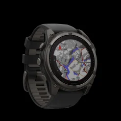 fenix 8 – 51 mm, Solar, Sapphire, Carbon Gray DLC Ti, smartklokke, unisex - Pulsklokke - fenix 8 – 51 mm, Solar, Sapphire, Carbon Gray DLC Ti, smartklokke, unisex