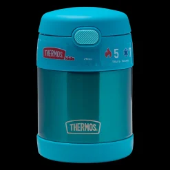 Funtainer Stainless Steel Food Jar With Folding Spoon, 290ml, mattermos - Termos & Flasker - Funtainer Stainless Steel Food Jar With Folding Spoon, 290ml, mattermos