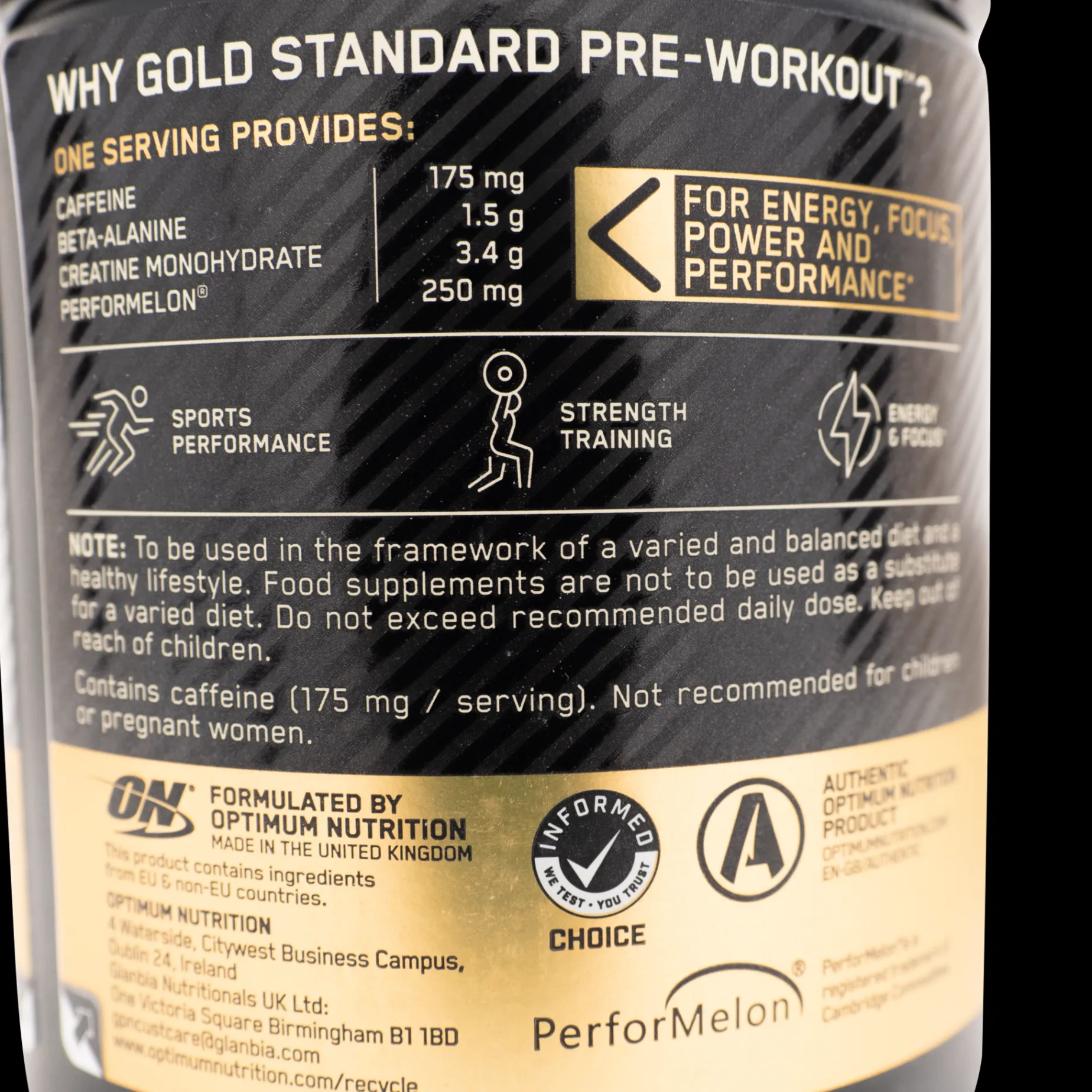 Gold Standard Pre Workout 330 g, pre-workout - Pre-Workout - Gold Standard Pre Workout 330 g, pre-workout
