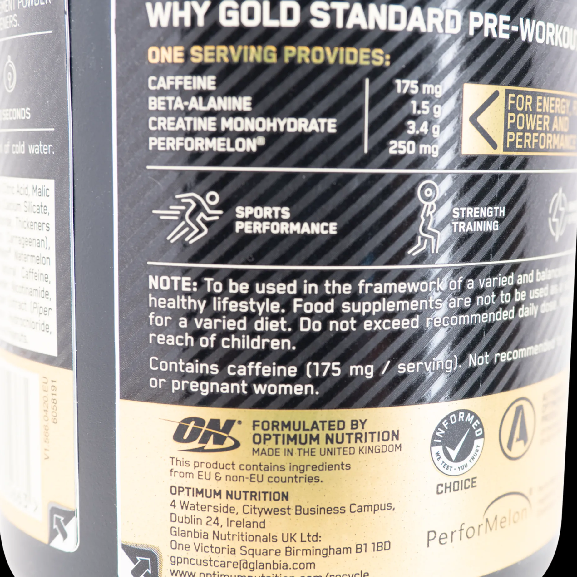 Gold Standard Pre Workout 330 g, pre-workout - Pre-Workout - Gold Standard Pre Workout 330 g, pre-workout