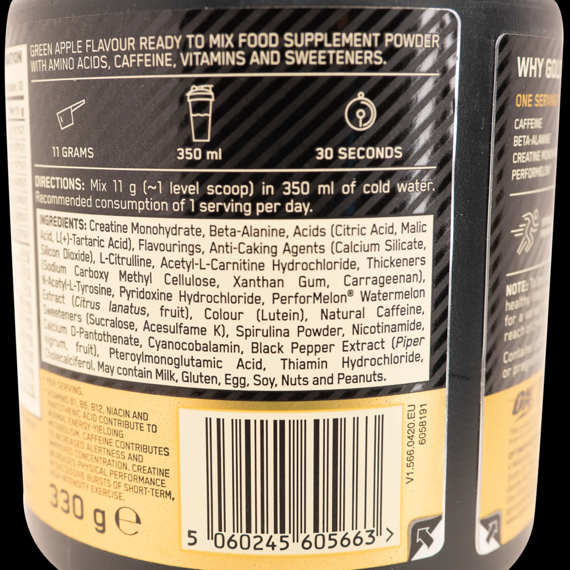 Gold Standard Pre Workout 330 g, pre-workout - Pre-Workout - Gold Standard Pre Workout 330 g, pre-workout