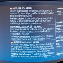 L-arginine, L-arginin - Helsekost - L-arginine, L-arginin
