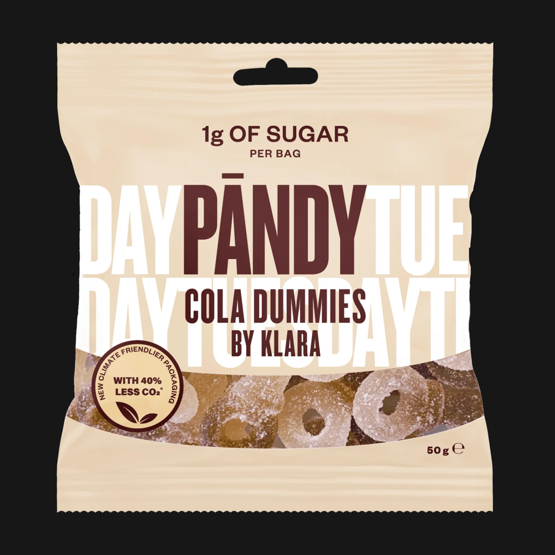 Pandy Candy 50g (Cola Dummies By Klara), gummigodteri - Helsekost - Pandy Candy 50g (Cola Dummies By Klara), gummigodteri