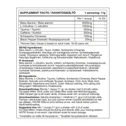 Preworkout (Orange Mango (220g), pre-workout-pulver - Pre-Workout - Preworkout (Orange Mango (220g), pre-workout-pulver