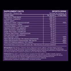 Purple Burn Pwo (Purple Punch (250g), pre-workout-pulver - Pre-Workout - Purple Burn Pwo (Purple Punch (250g), pre-workout-pulver