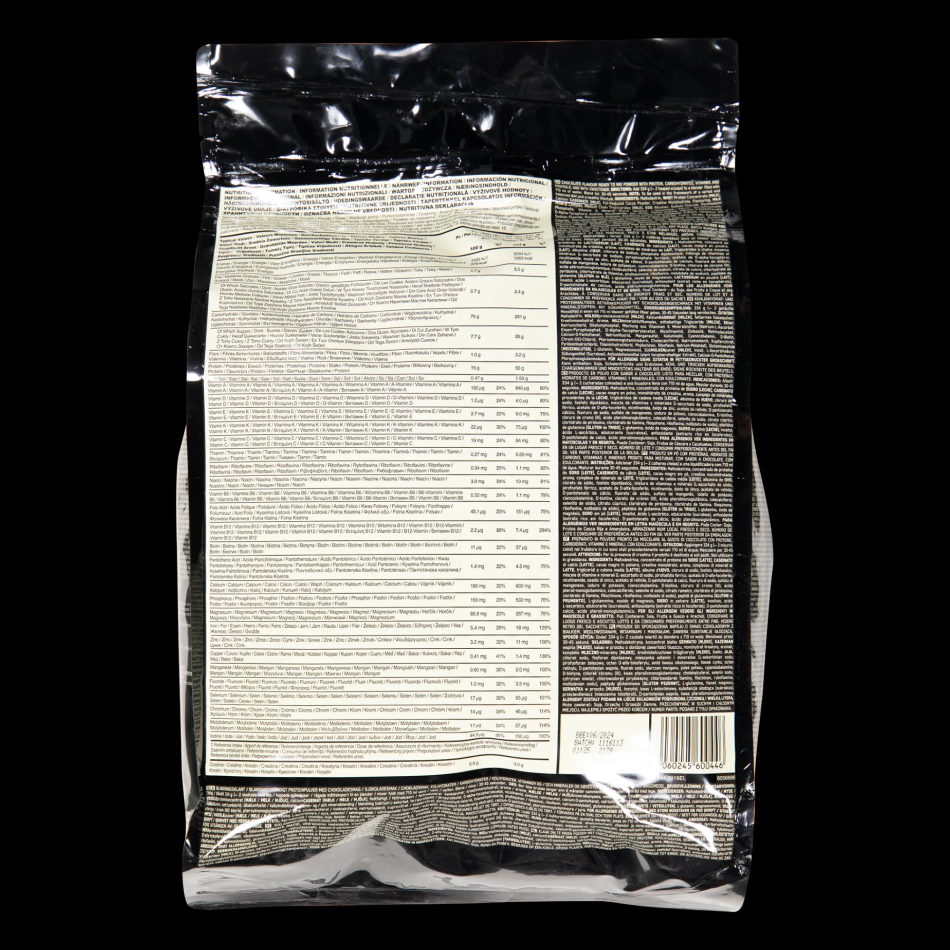 Serious Mass 5450 g, proteinpulver - Gainer - Serious Mass 5450 g, proteinpulver