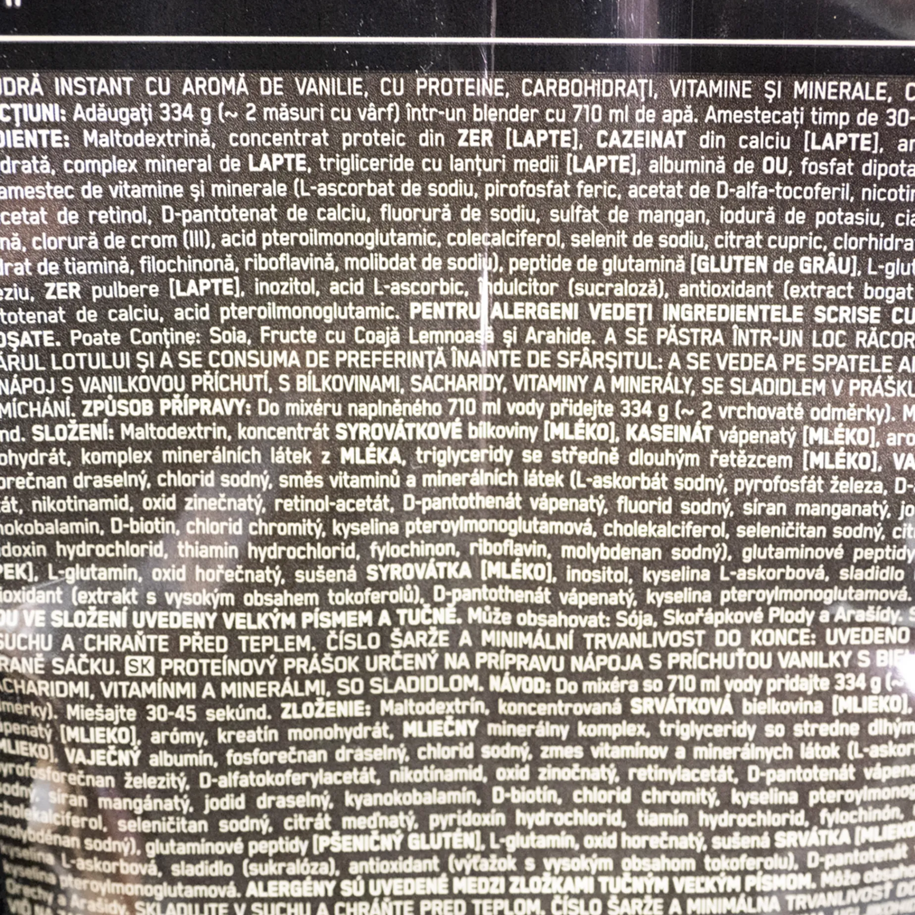 Serious Mass 5450 g, proteinpulver - Gainer - Serious Mass 5450 g, proteinpulver