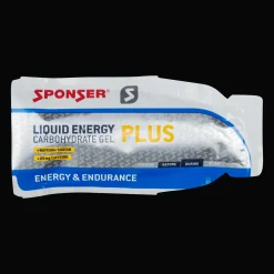 Sponser Liquid Energy Plus Sachet, gel - Energigel - Sponser Liquid Energy Plus Sachet, gel