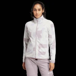 Terrex Multi Printed Full-Zip Fleece Jacket, fleecejakke, dame - Mellomlagsjakke - Terrex Multi Printed Full-Zip Fleece Jacket, fleecejakke, dame