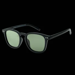 019 Waye Polarized Matt Black W Green Pol Lens, solbriller, unisex - Sportsbriller - 019 Waye Polarized Matt Black W Green Pol Lens, solbriller, unisex