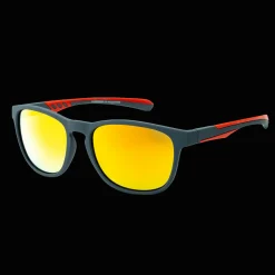 021 Waye Rubber Grey W Red Multi, solbriller, unisex - Fritidsbriller - 021 Waye Rubber Grey W Red Multi, solbriller, unisex