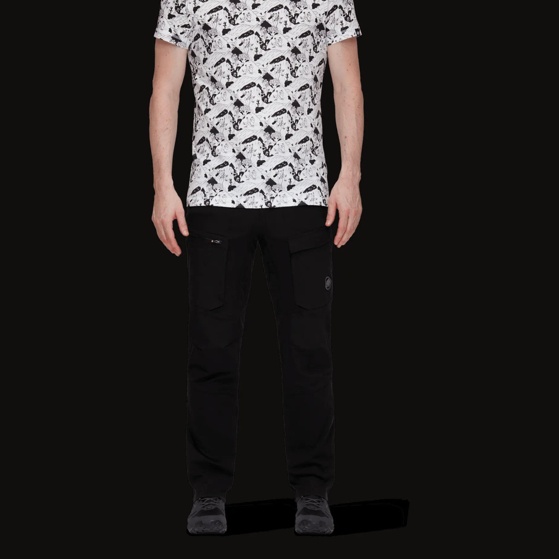 Zinal Hybrid Pants Men, turbukse, herre - Turbukse - Zinal Hybrid Pants Men, turbukse, herre