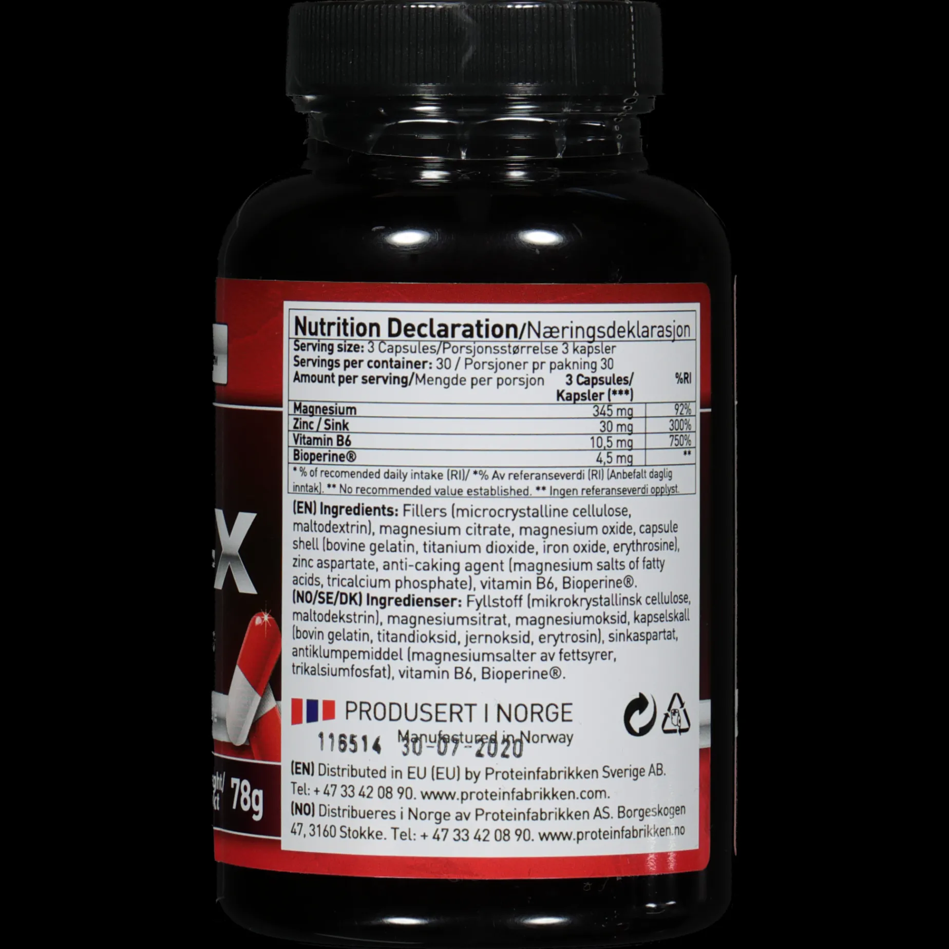 ZMA, kosttilskudd - Helsekost - ZMA, kosttilskudd